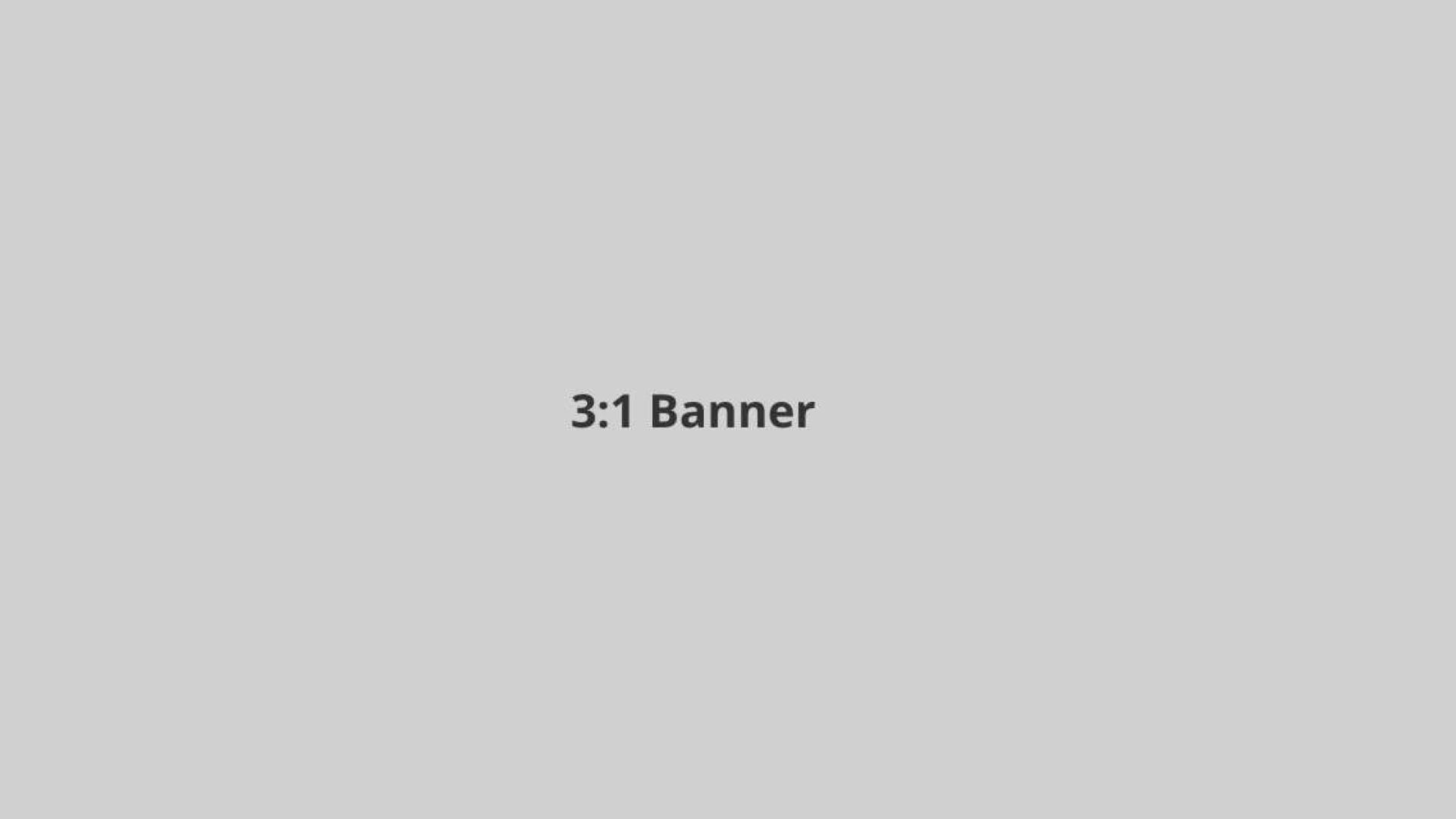 A 3:1 sized placeholder graphic